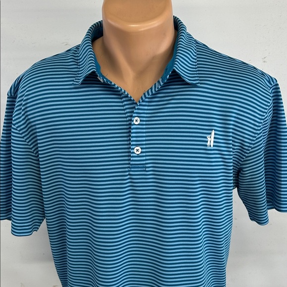 johnnie-O Prep-Formance short sleeve polo shirt.  M - Picture 2 of 7